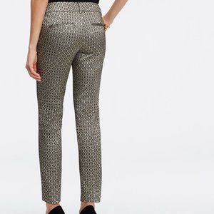 Ann Taylor size 10 gold and black crop pants